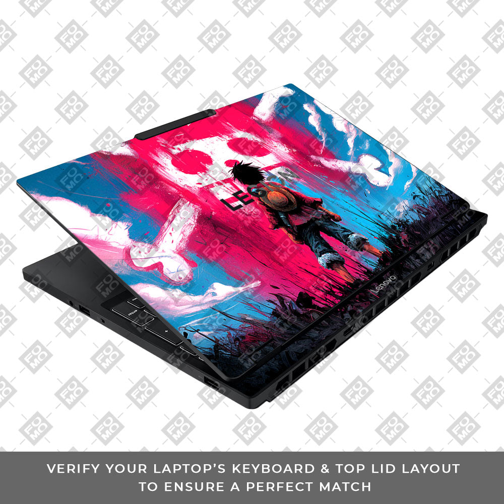 Straw Hat Graffiti One Piece Lenovo Legion 5 15IAX10 Laptop Skin