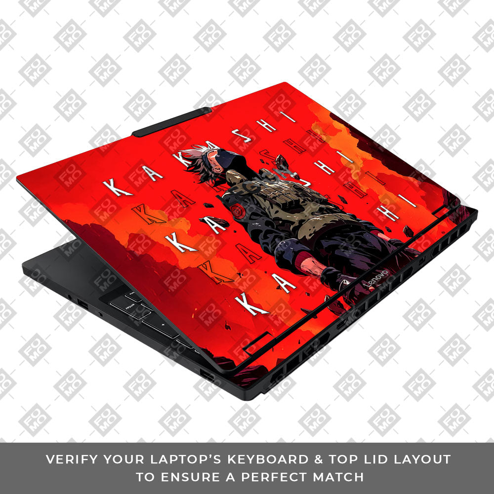 Kakashi Hatake Inferno Lenovo Legion 5 15IAX10 Laptop Skin