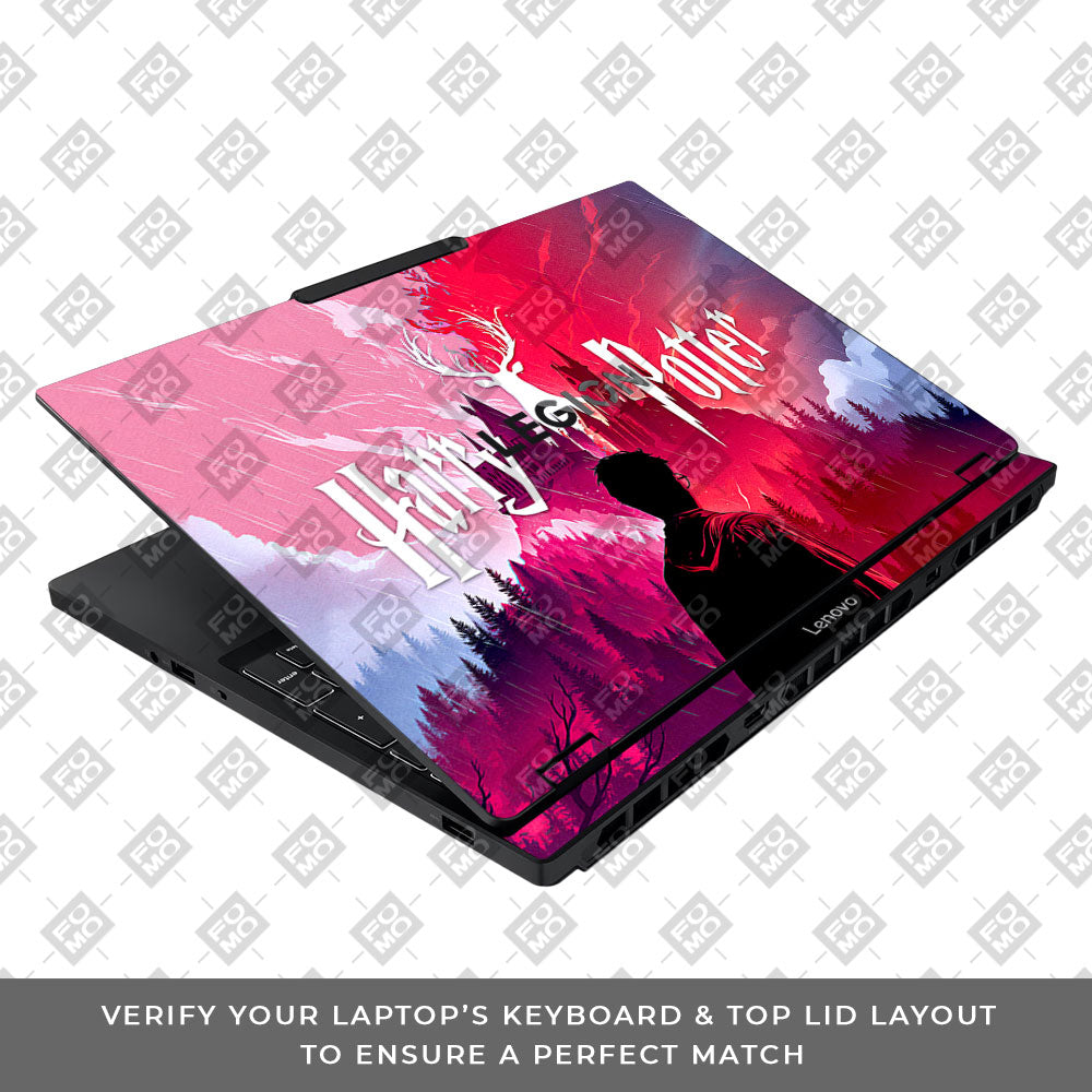 Harry Potter Magical Hogwarts Lenovo Legion 5 15IAX10 Laptop Skin