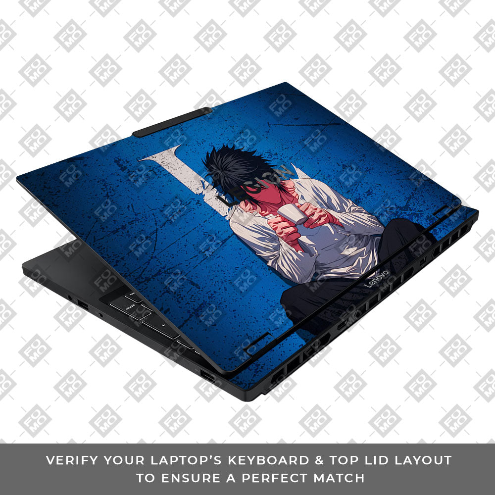 Death Note L Lawliet Lenovo Legion 5 15IAX10 Laptop Skin