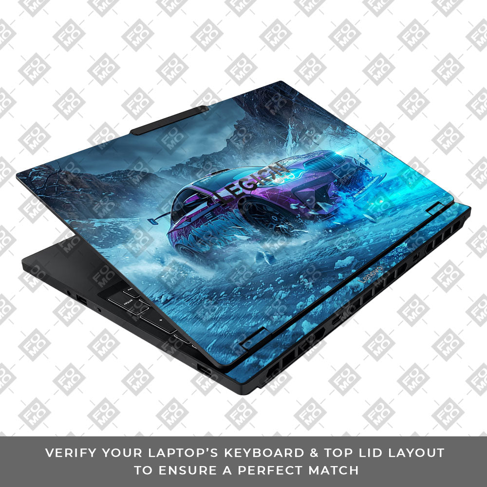 BMW Neon Drift Lenovo Legion 5 15IAX10 Laptop Skin