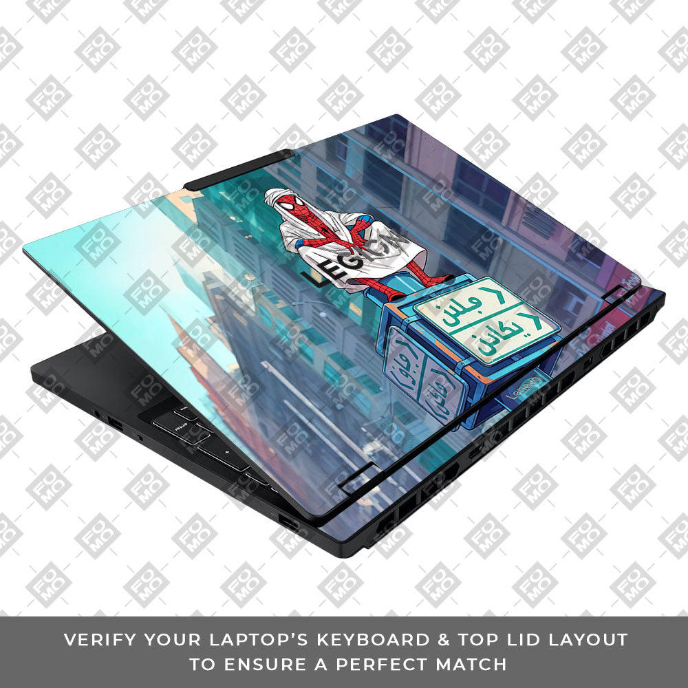 Arabian Spider Man Lenovo Legion 5 15IAX10 Laptop Skin