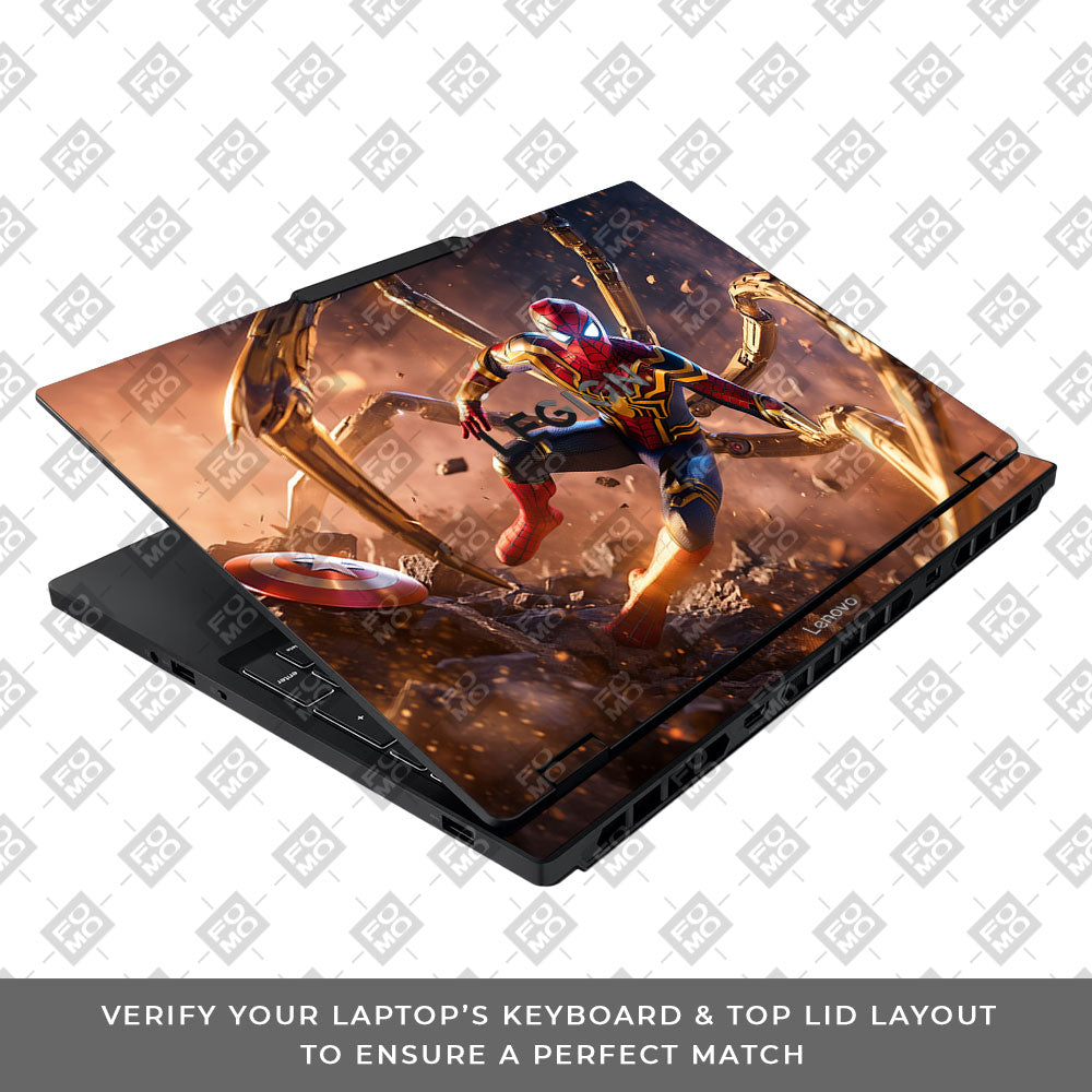 Spider Man Mech Arms Lenovo Legion 5 15IAX10 Laptop Skin
