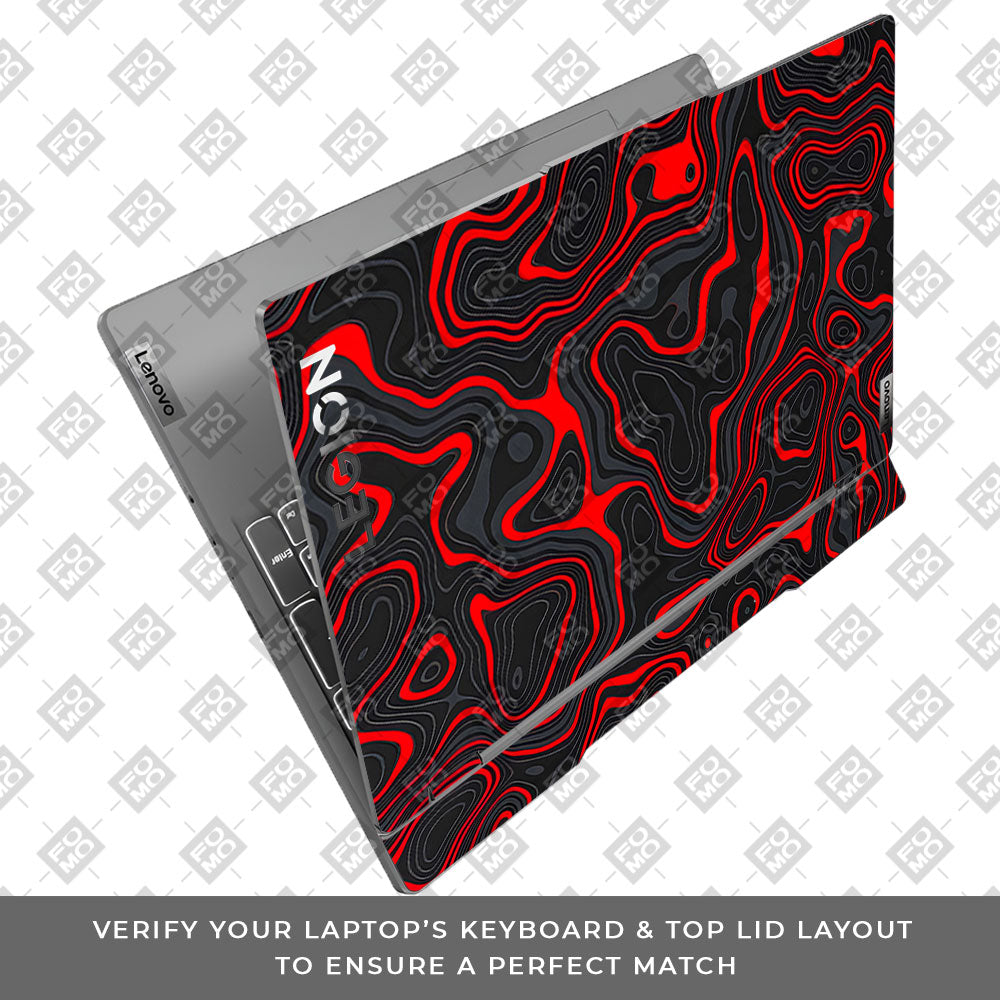 Crimson Waves Lenovo Legion 5 15IRX9 Laptop Skin