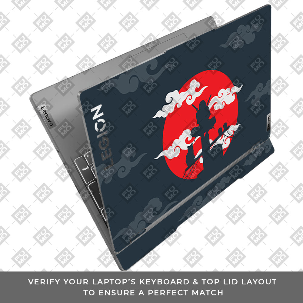 Itachi Uchiha Lenovo Legion 5 15IRX9 Laptop Skin