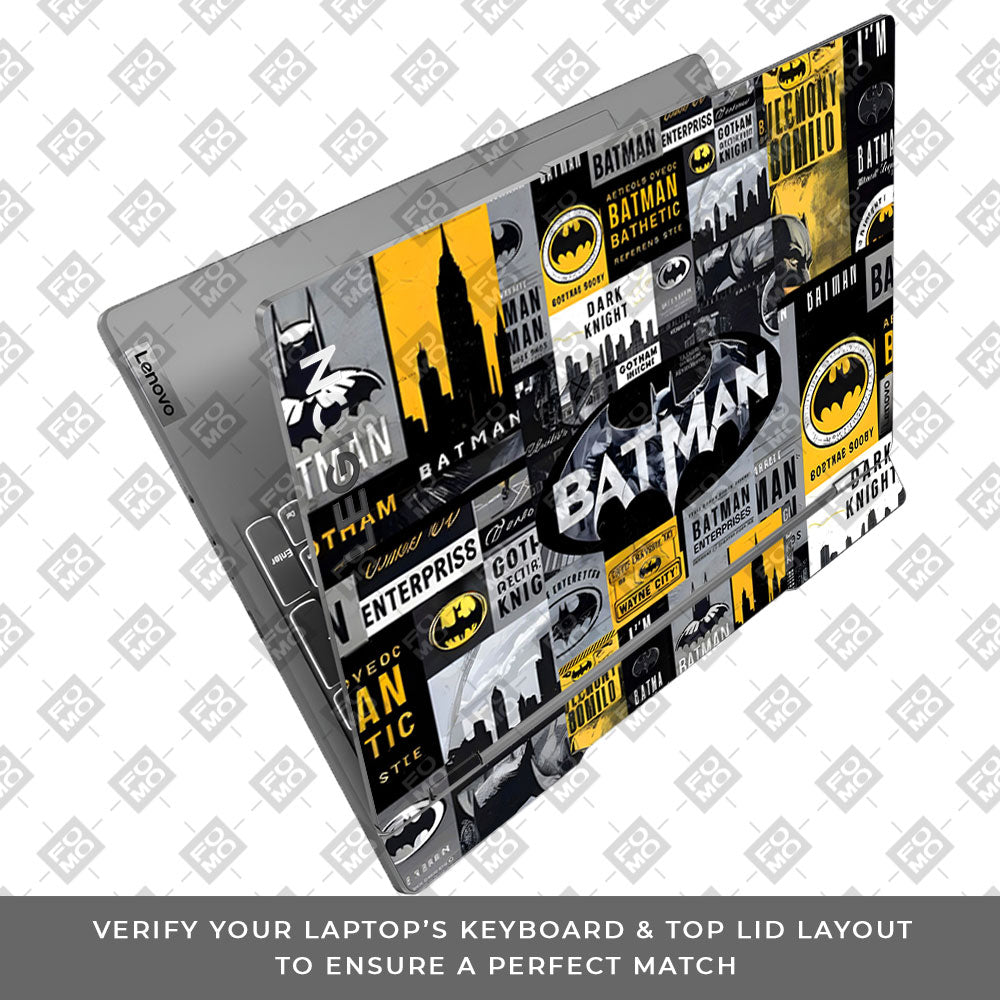 Batman Collage Lenovo Legion 5 15IRX9 Laptop Skin