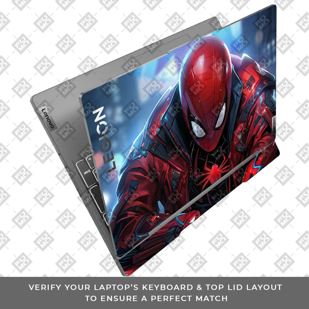 SpiderMan High Tech Hero Lenovo Legion 5 15IRX9 3D Laptop Skin