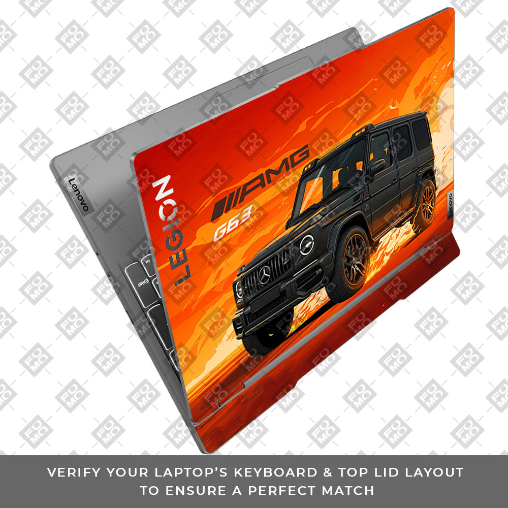 Mercedes AMG G63 Lenovo Legion 5 15IRX9 Laptop Skin