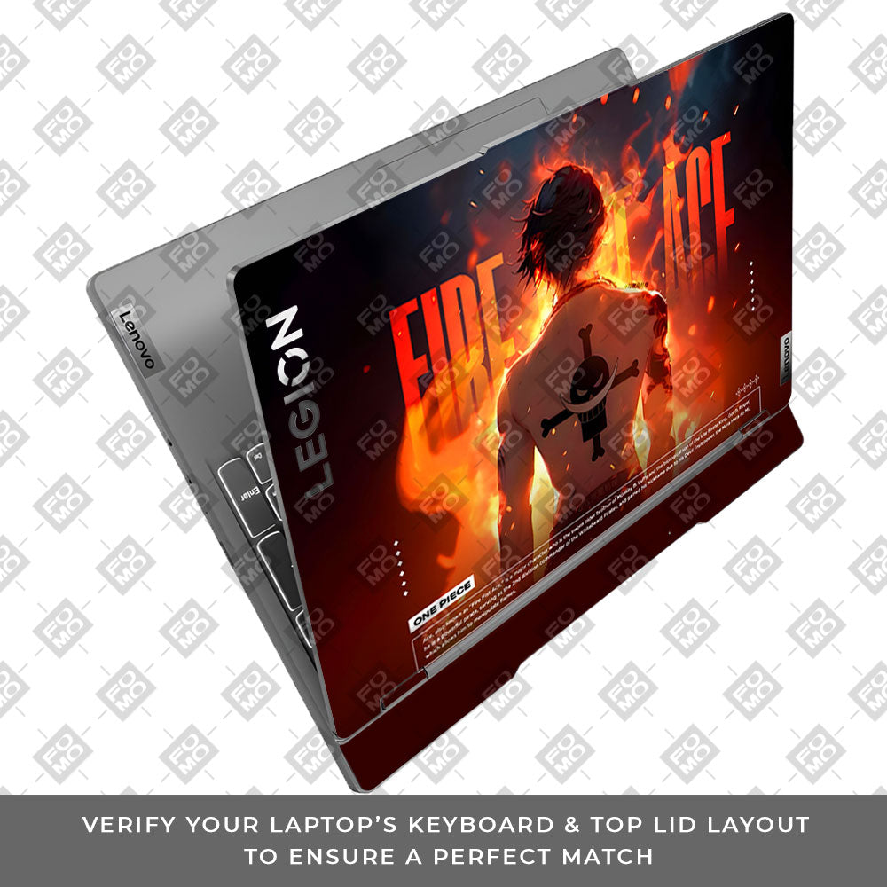 Fire Fist Ace Lenovo Legion 5 15IRX9 Laptop Skin
