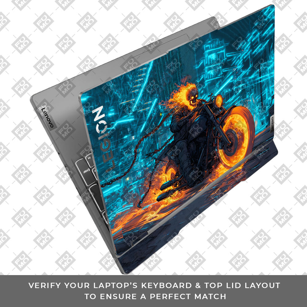 Hellfire Rider Lenovo Legion 5 15IRX9 Laptop Skin