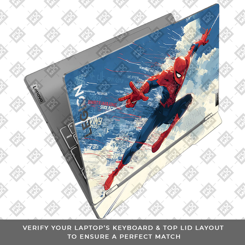 Spiderman Velocity Lenovo Legion 5 15IRX9 Laptop Skin