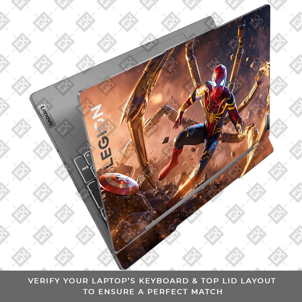 Spider Man Mech Arms Lenovo Legion 5 15IRX9 Laptop Skin