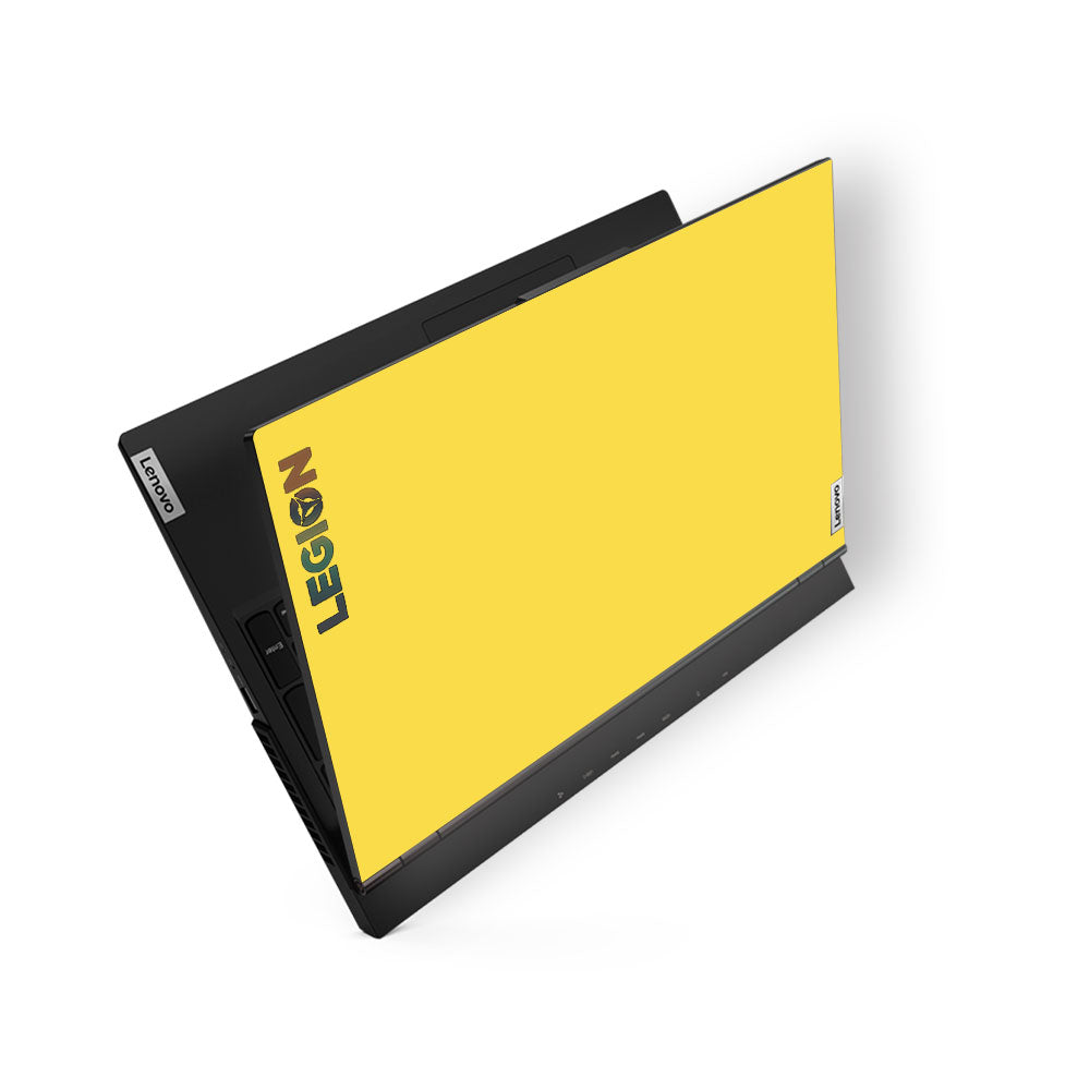 Textured Yellow Lenovo Legion 5 15ARH05 Laptop Skin