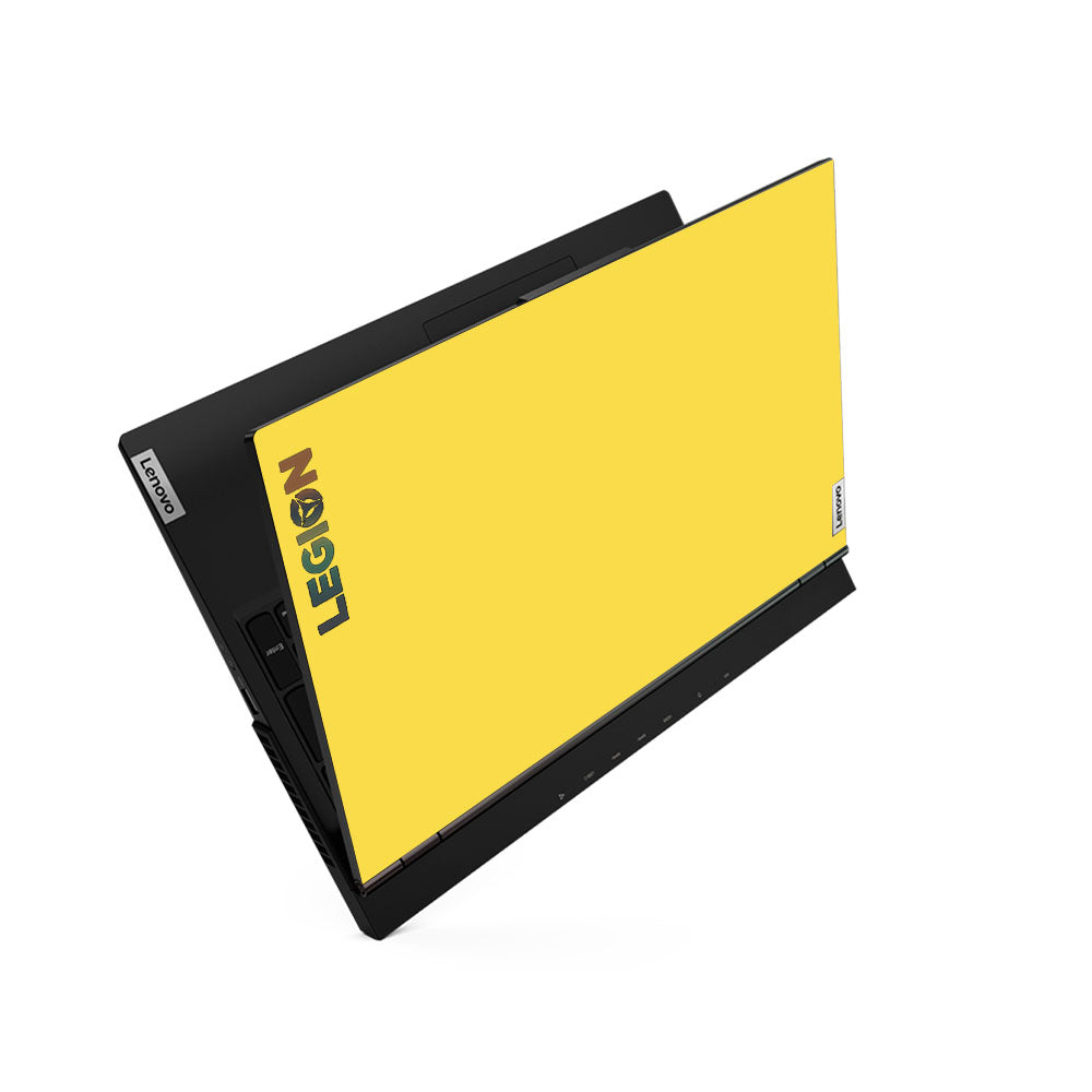 Textured Yellow Lenovo Legion 5 15ARH05 Laptop Skin