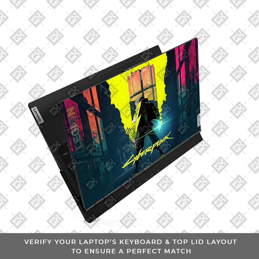 Cyberpunk Uprising Lenovo Legion 5 15ARH05 Laptop Skin