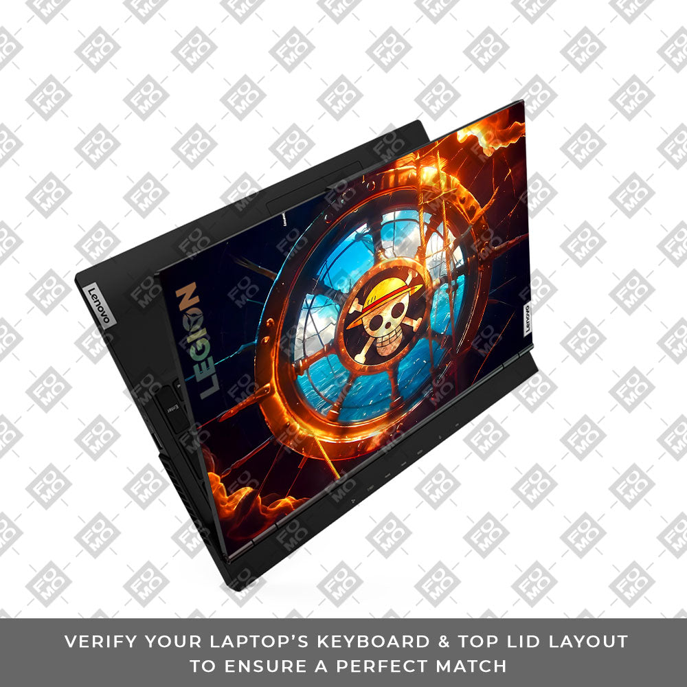 Straw Hat Pirates Emblem Lenovo Legion 5 15ARH05 Laptop Skin