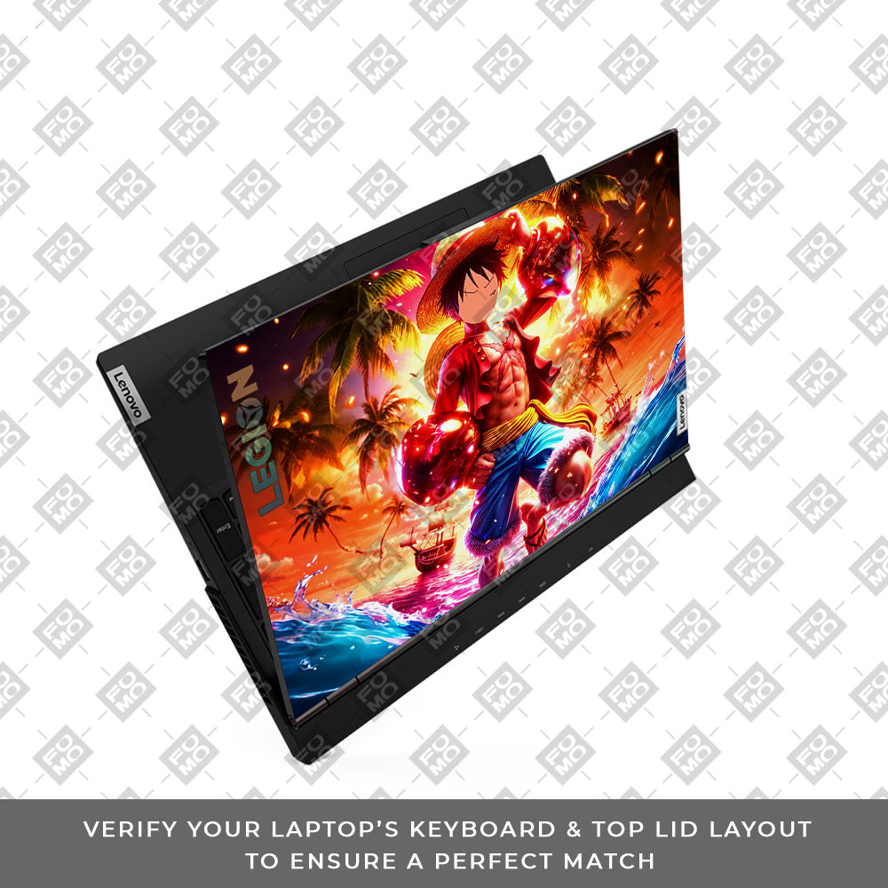 Luffy's Radiant Will Lenovo Legion 5 15ARH05 Laptop Skin