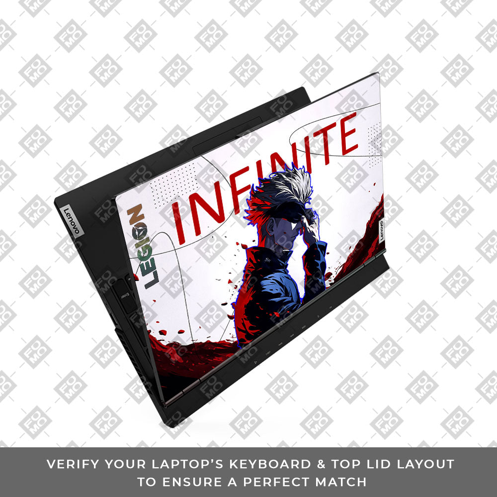 JJK Satoru Gojo Lenovo Legion 5 15ARH05 Laptop Skin