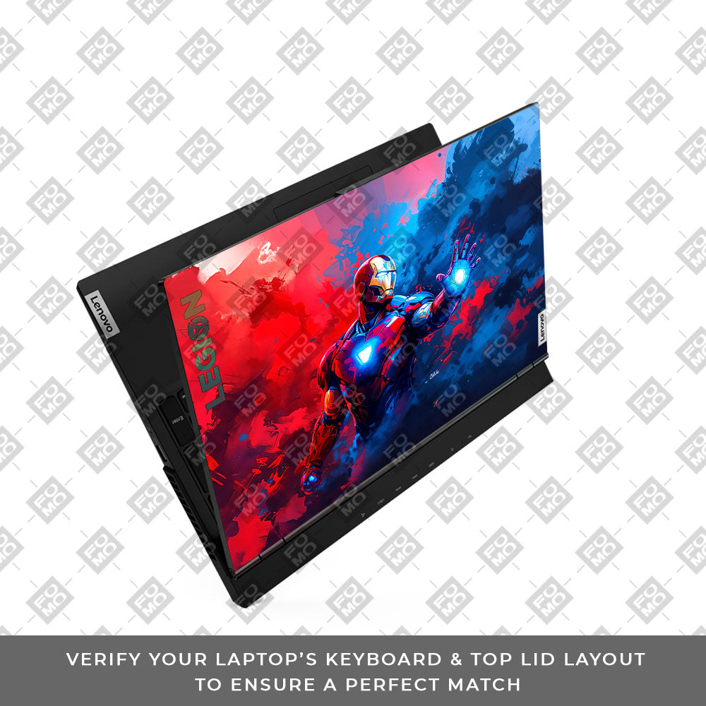 Iron Man Arc Reactor Power Lenovo Legion 5 15ARH05 Laptop Skin