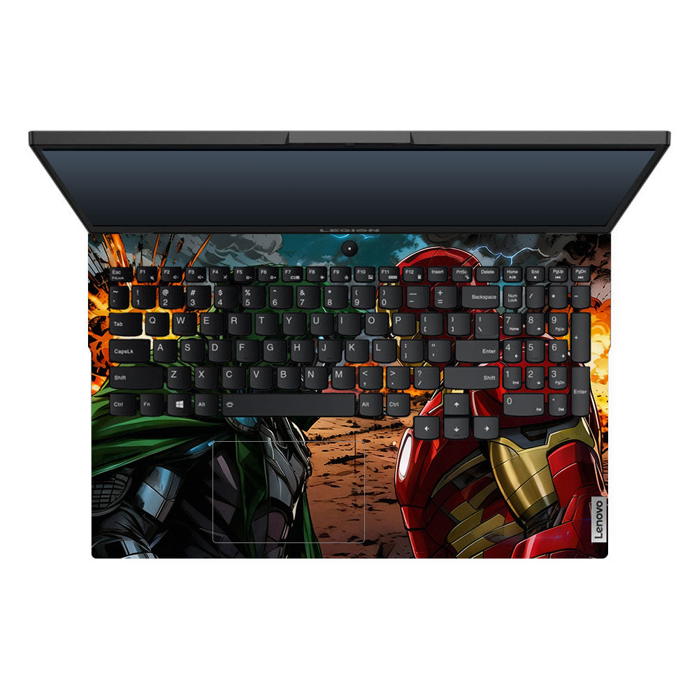 Iron Man vs Doom Lenovo Legion 5 15ARH05 3D Laptop Skin