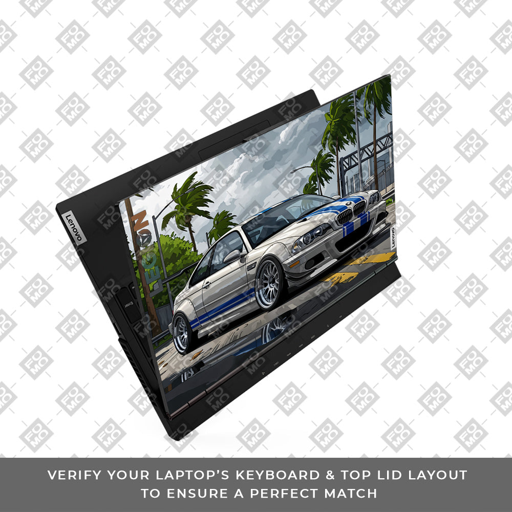 Street Icon BMW E46 Drift Legend Lenovo Legion 5 15ARH05  Laptop Skin