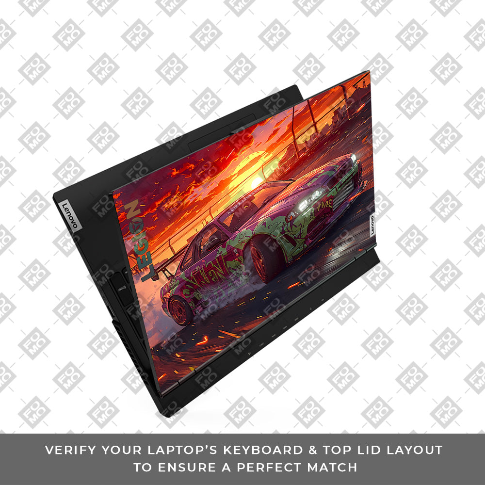 Tokyo Drift Vibes Lenovo Legion 5 15ARH05  Laptop Skin