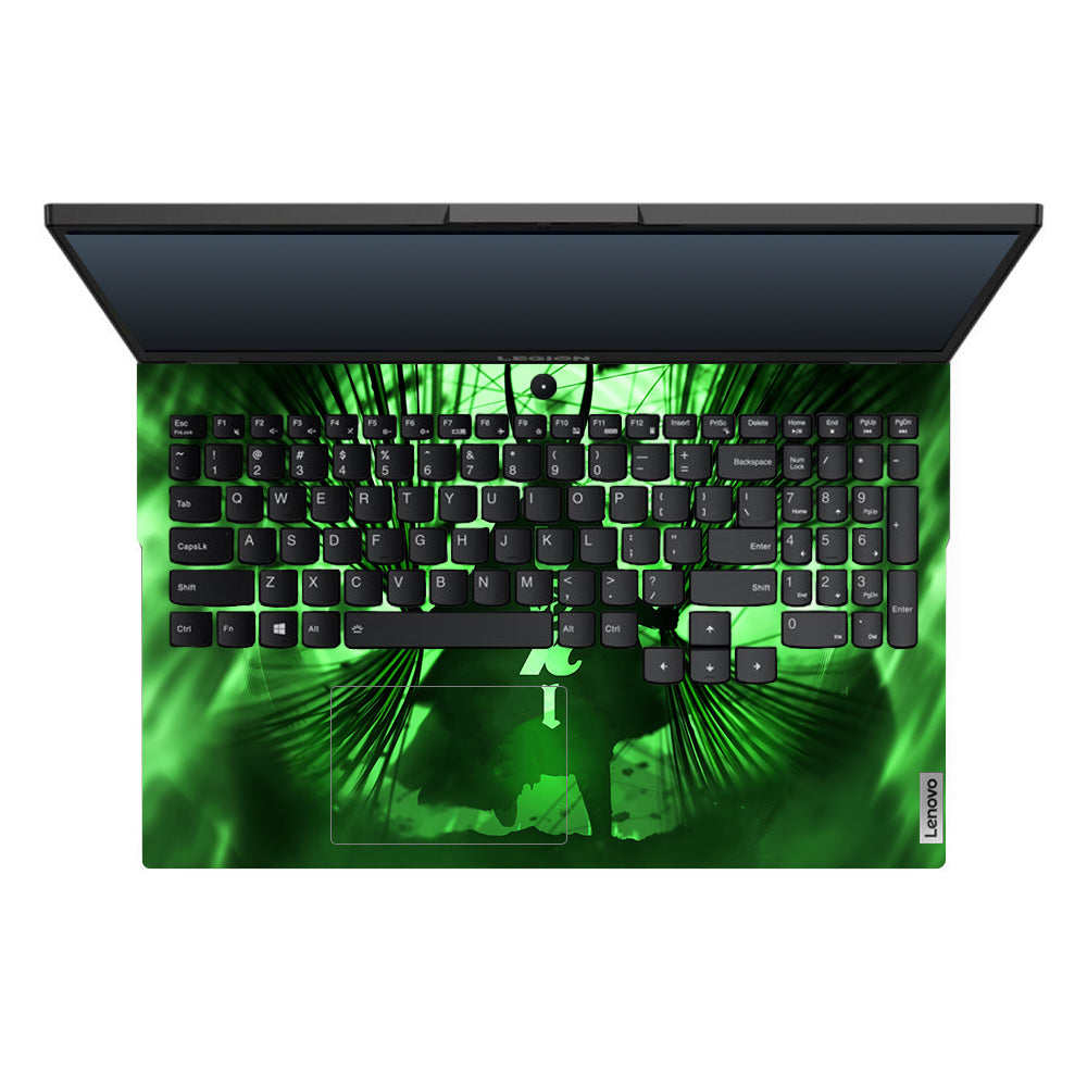 Loki's Green Aura Lenovo Legion 5 15ARH05 Laptop Skin
