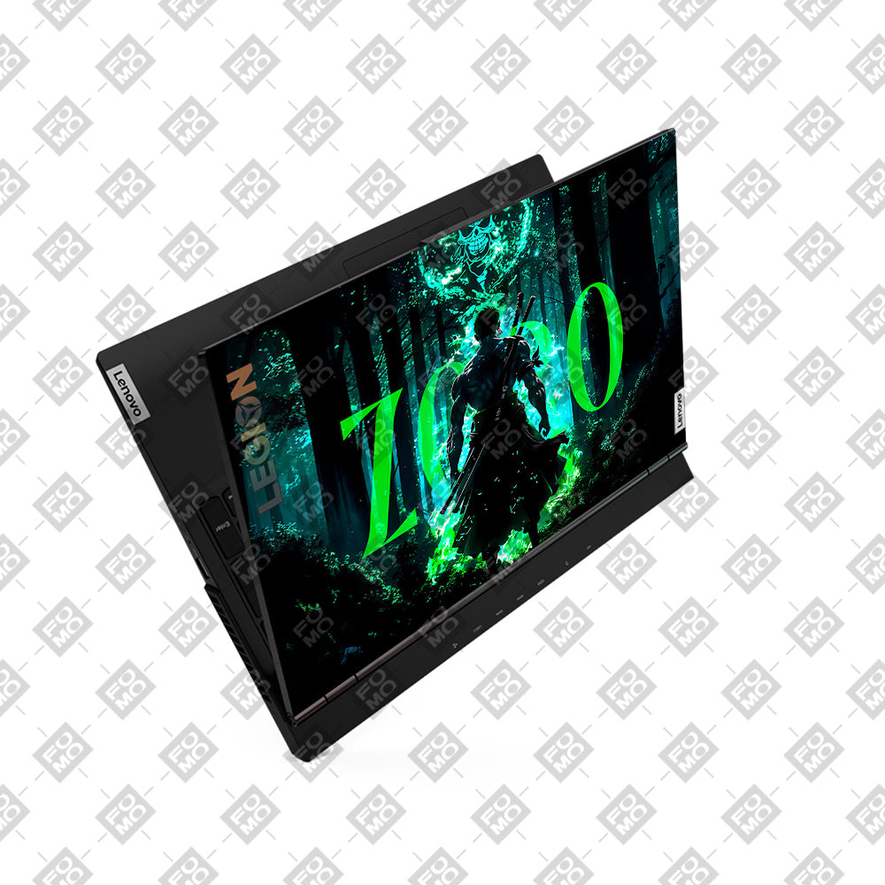 Zoro Green Aura Lenovo Legion 5 15ARH05 Laptop Skin