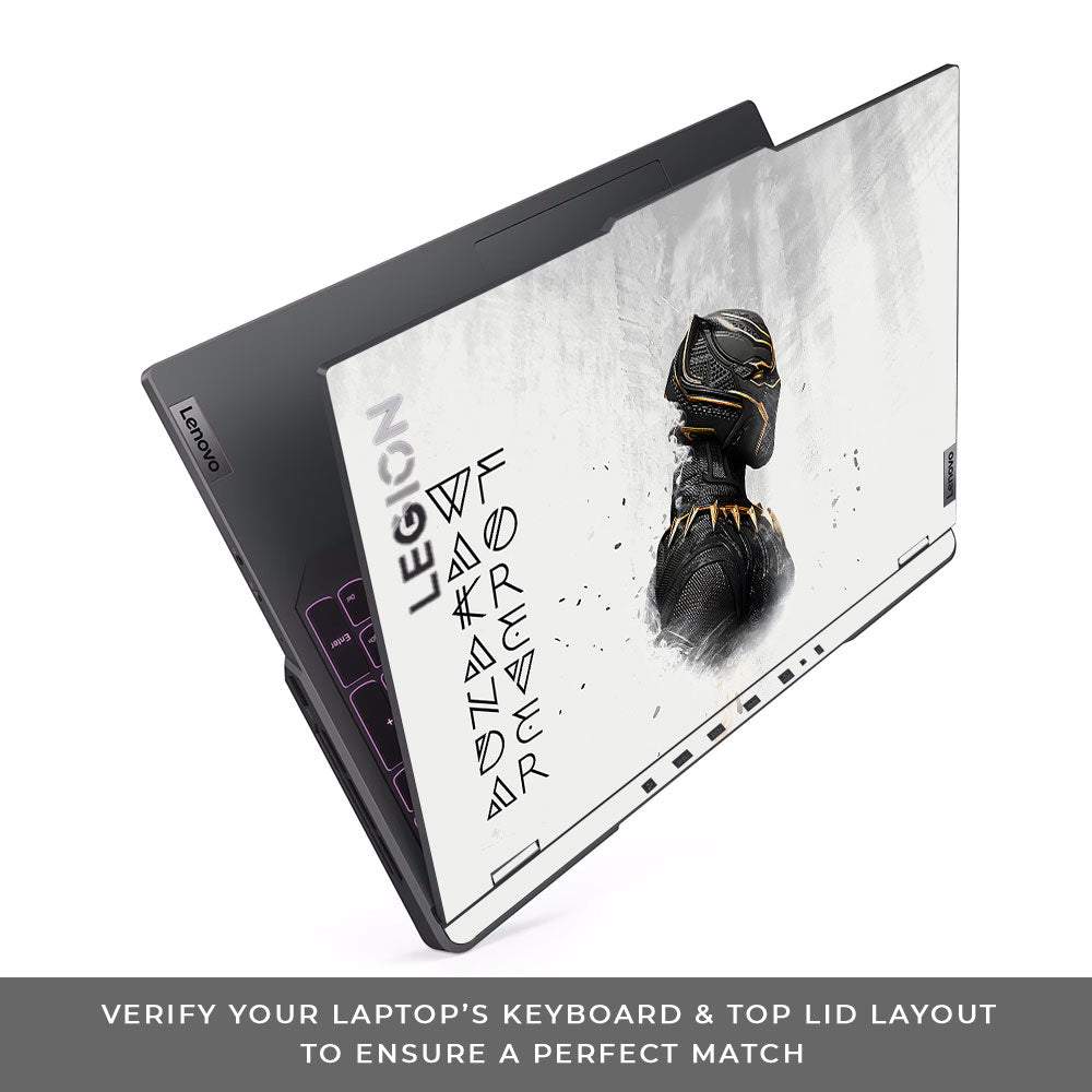 Wakanda Forever Black Panther Comic Lenovo Legion 5 Pro 16IRX8 and 16IRX9 Laptop Skin
