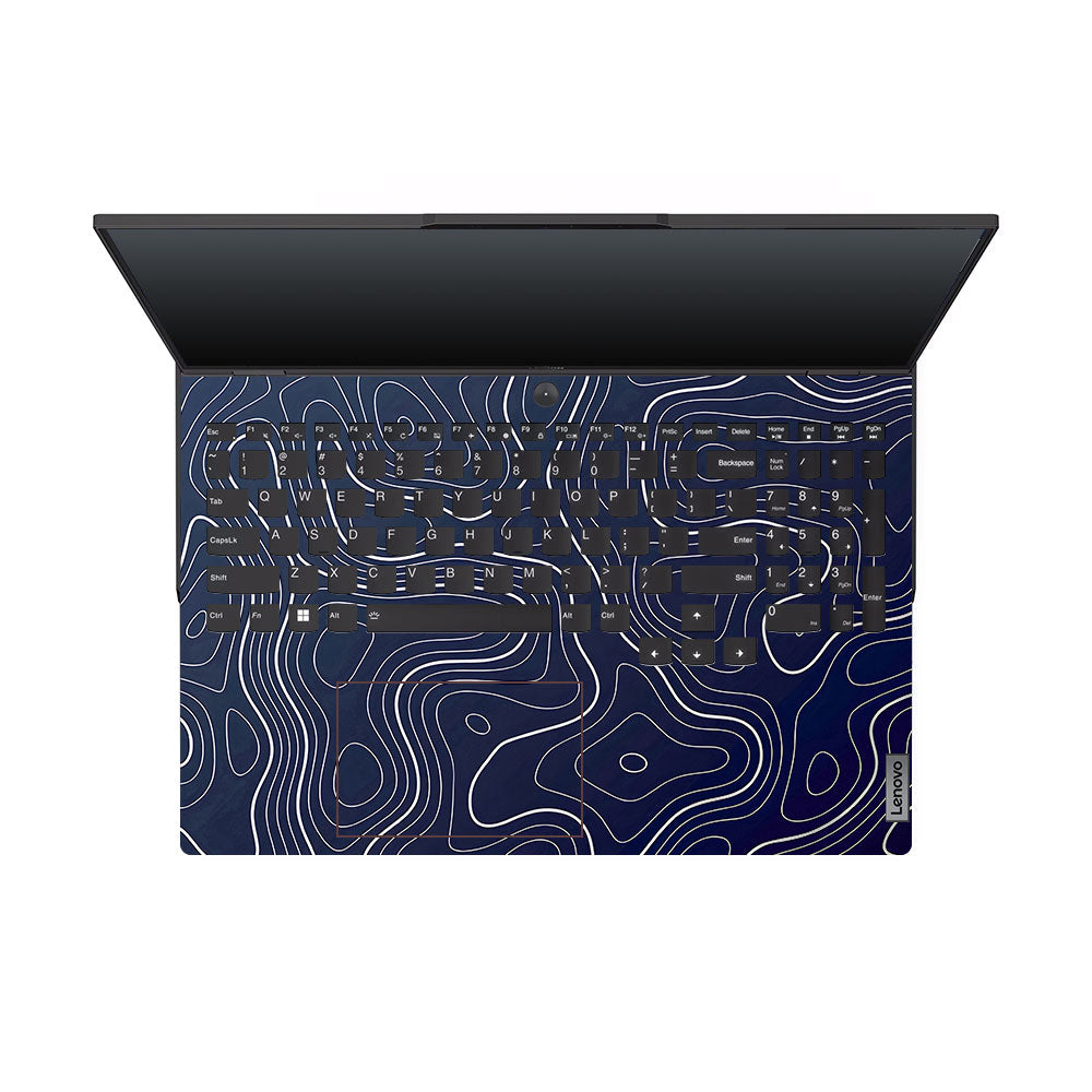 Fluid Lines Design Lenovo Legion 5 Pro 16IRX8 and 16IRX9 Laptop Skin