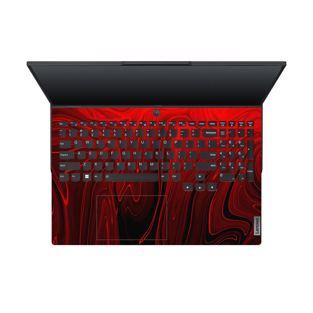 Fiery Waves Lenovo Legion 5 Pro 16IRX8 and 16IRX9 Laptop Skin