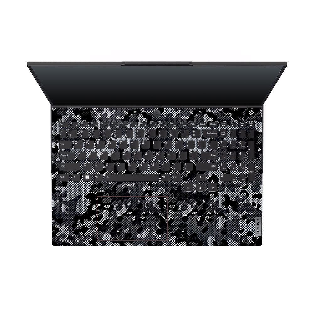 Stealth Grey Camo Lenovo Legion 5 Pro 16IRX8 and 16IRX9 Laptop Skin