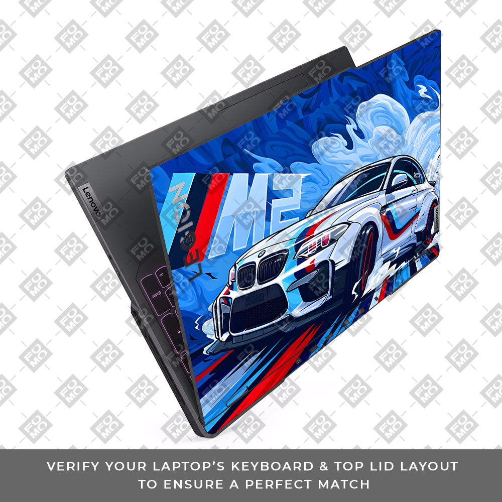 BMW M2 Lenovo Legion 5 Pro 16IRX8 and 16IRX9 Laptop Skin