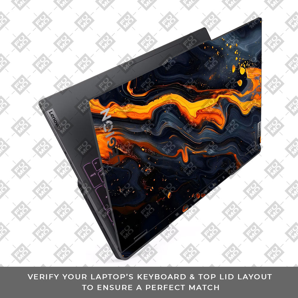 Lava Marble Lenovo Legion 5 Pro 16IRX8 and 16IRX9 Laptop Skin