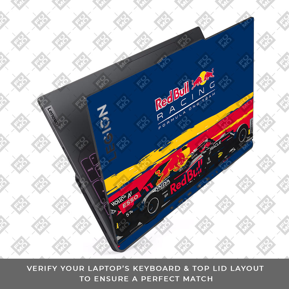 Red Bull Racing Formula One Team Lenovo Legion 5 Pro 16IRX8 and 16IRX9 Laptop Skin
