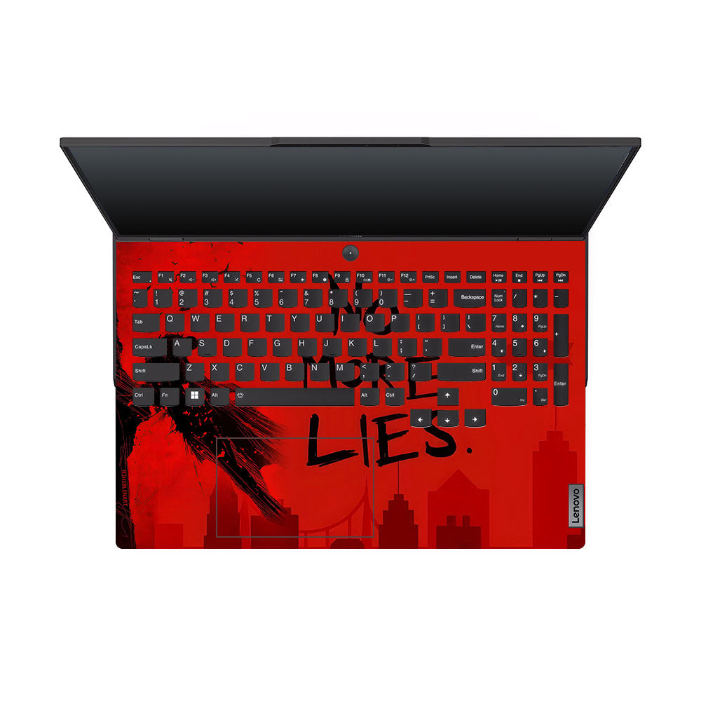 Batman No More Lies Lenovo Legion 5 Pro 16IRX8 and 16IRX9 Laptop Skin