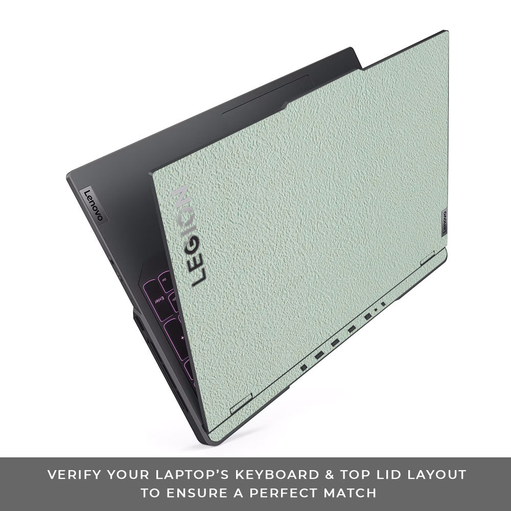 Textured Aqua Stone Lenovo Legion 5 Pro 16IRX8 and 16IRX9 Laptop Skin