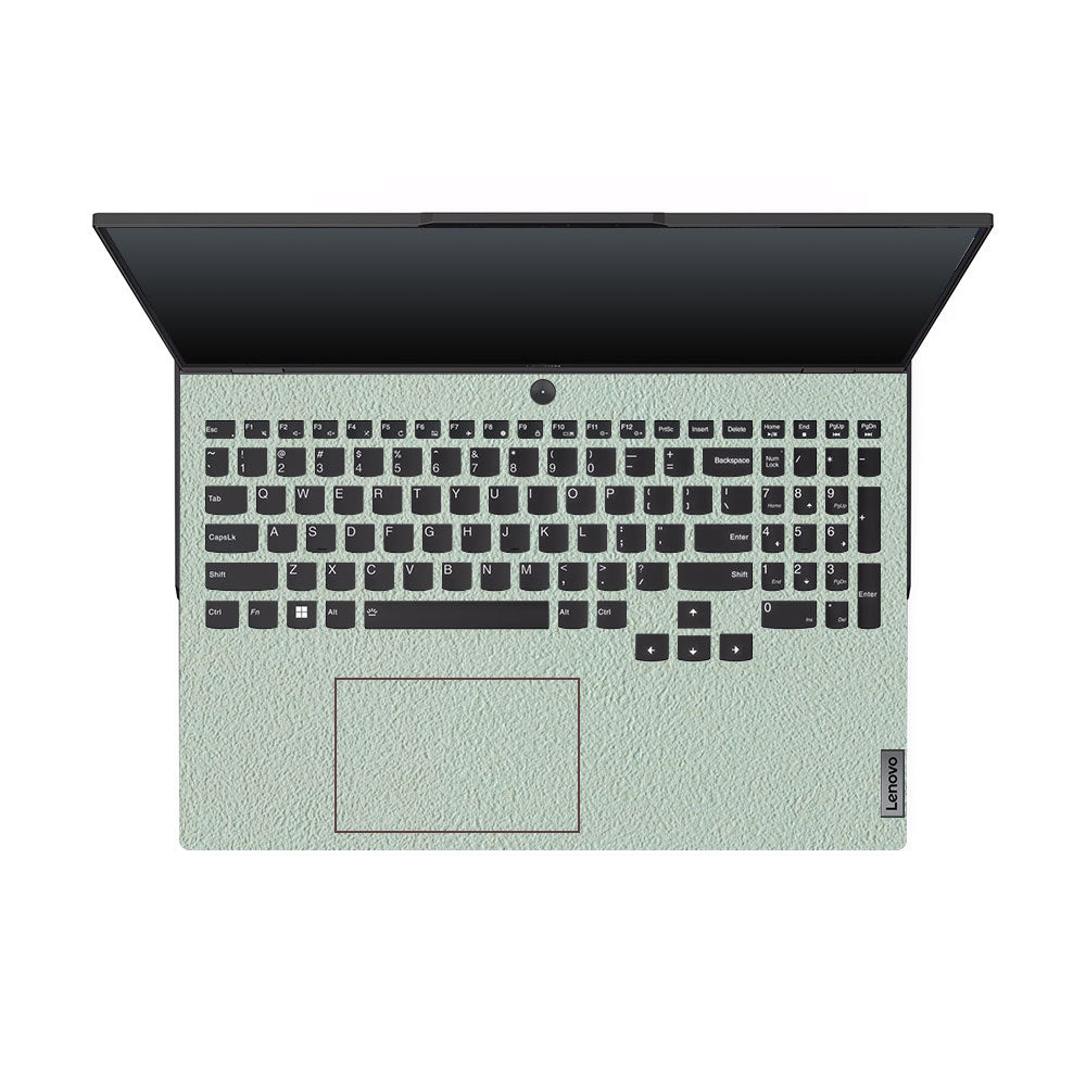 Textured Aqua Stone Lenovo Legion 5 Pro 16IRX8 and 16IRX9 Laptop Skin