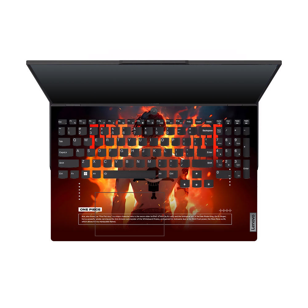 Fire Fist Ace Lenovo Legion 5 Pro 16IRX8 and 16IRX9 Laptop Skin