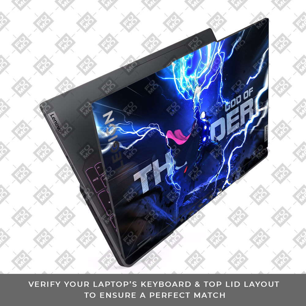 Thor God of Thunder Lenovo Legion 5 Pro 16IRX8 and 16IRX9 Laptop Skin