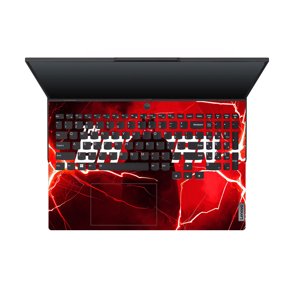 Red Rage Batman Lenovo Legion 5 Pro 16IRX8 and 16IRX9 Laptop Skin