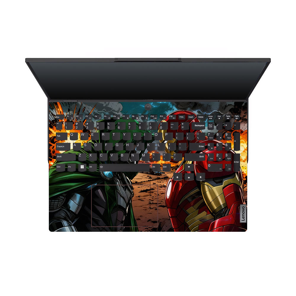 Iron Man vs Doom Lenovo Legion 5 Pro 16IRX8 and 16IRX9 Laptop Skin
