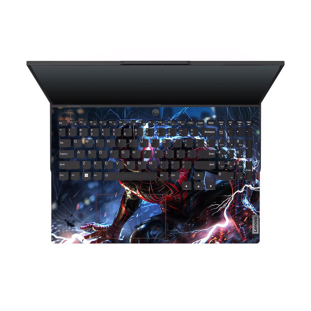 Miles Morales Shockwave Lenovo Legion 5 Pro 16IRX8 and 16IRX9 Laptop Skin