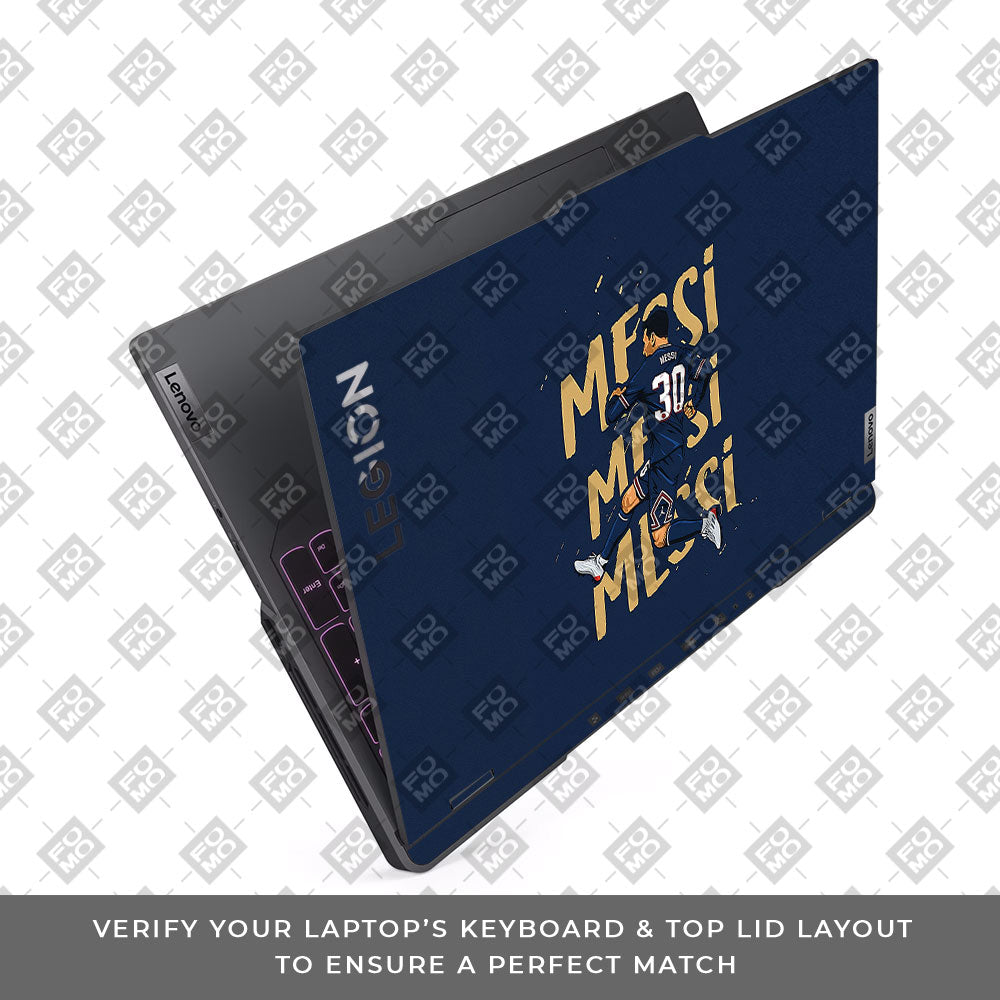 Messi Motion Masterpiece Lenovo Legion 5 Pro 16IRX8 and 16IRX9  Laptop Skin