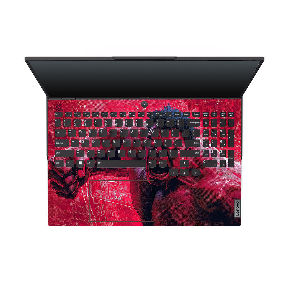 Gamma Rage Red Hulk Lenovo Legion 5 Pro 16IRX8 and 16IRX9  Laptop Skin