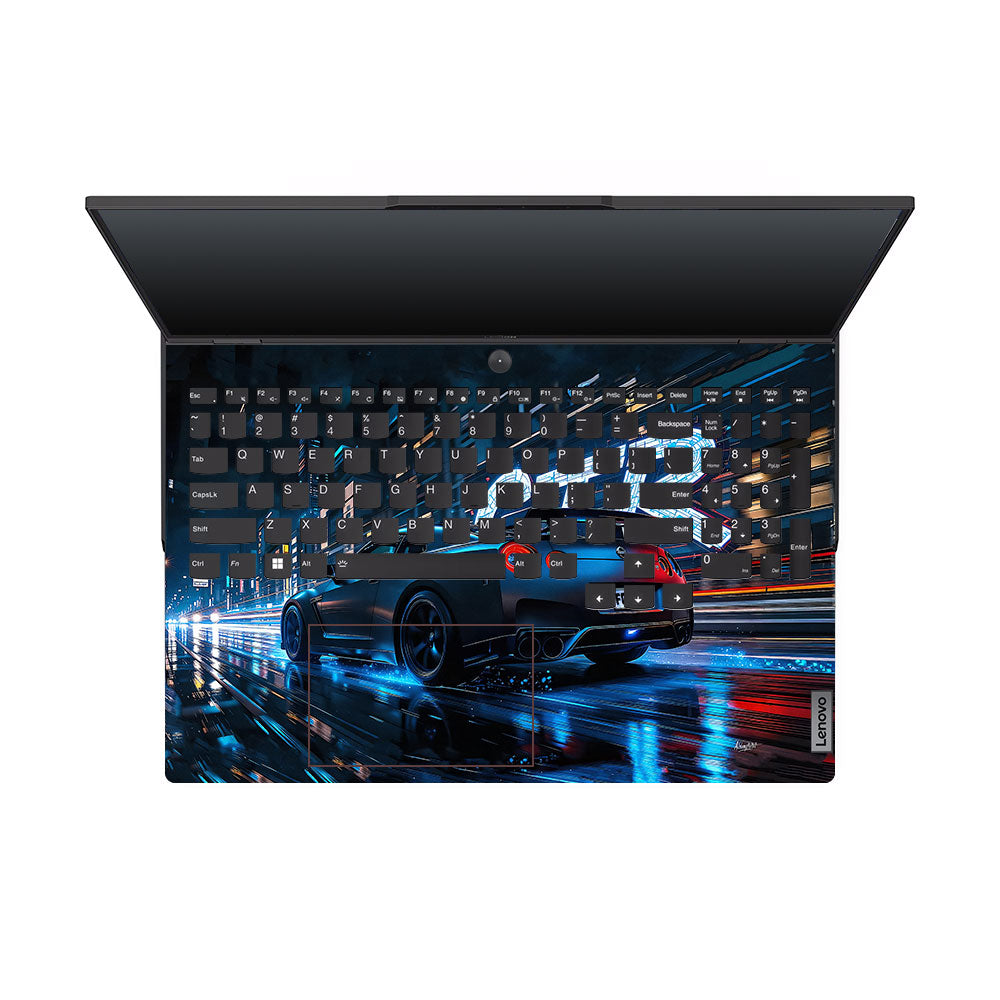 Neon GTR Nights Lenovo Legion 5 Pro 16IRX8 and 16IRX9  Laptop Skin