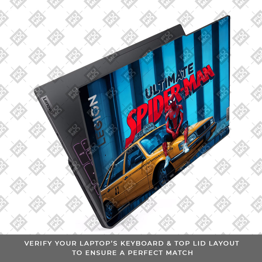 Urban Spiderman Lenovo Legion 5 Pro 16IRX8 and 16IRX9 Laptop Skin