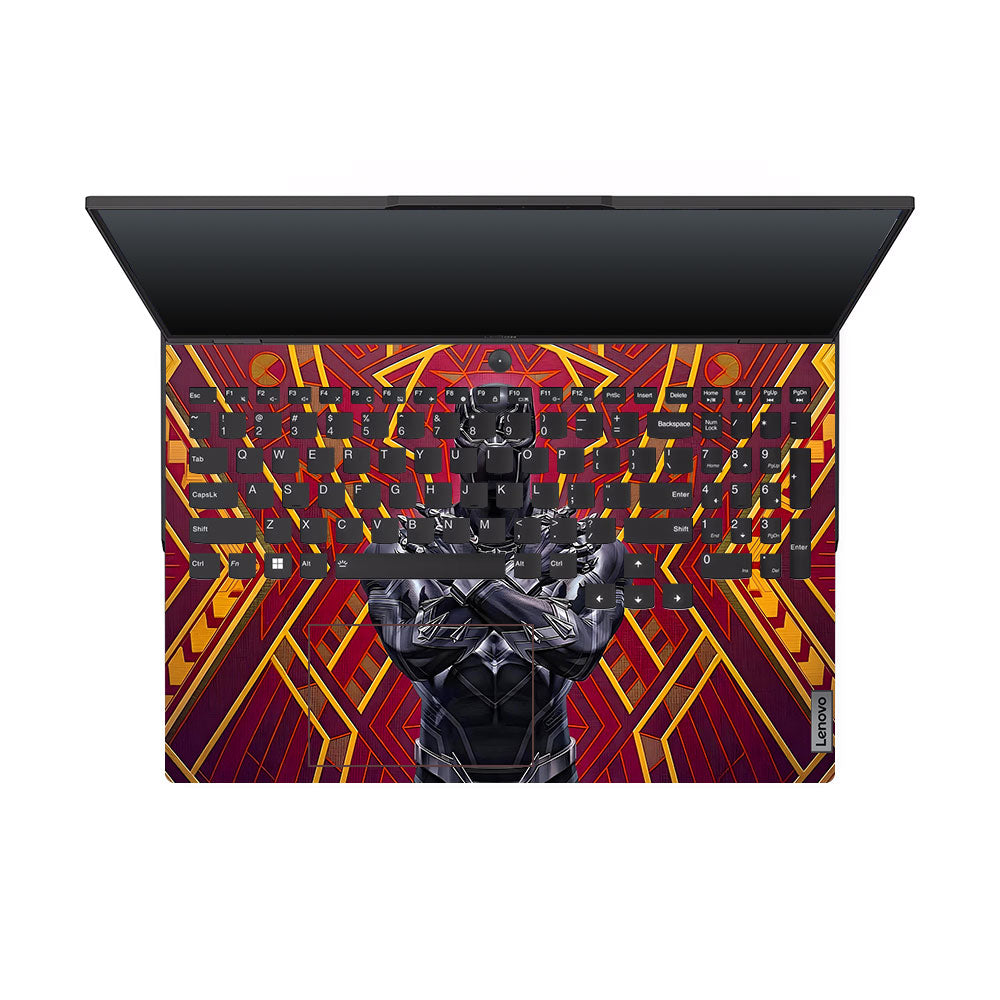 Wakanda Royal Power Lenovo Legion 5 Pro 16IRX8 and 16IRX9 3D Laptop Skin