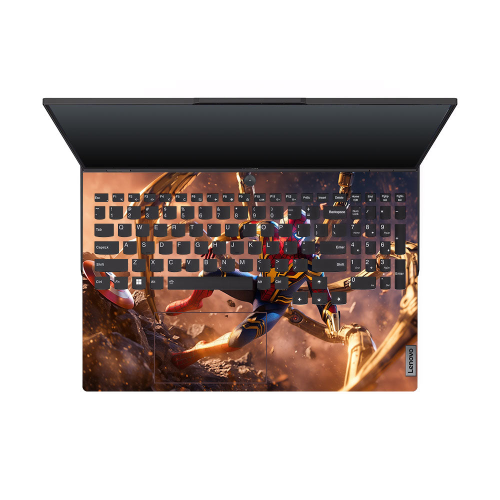Spider Man Mech Arms Lenovo Legion 5 Pro 16IRX8 and 16IRX9 Laptop Skin