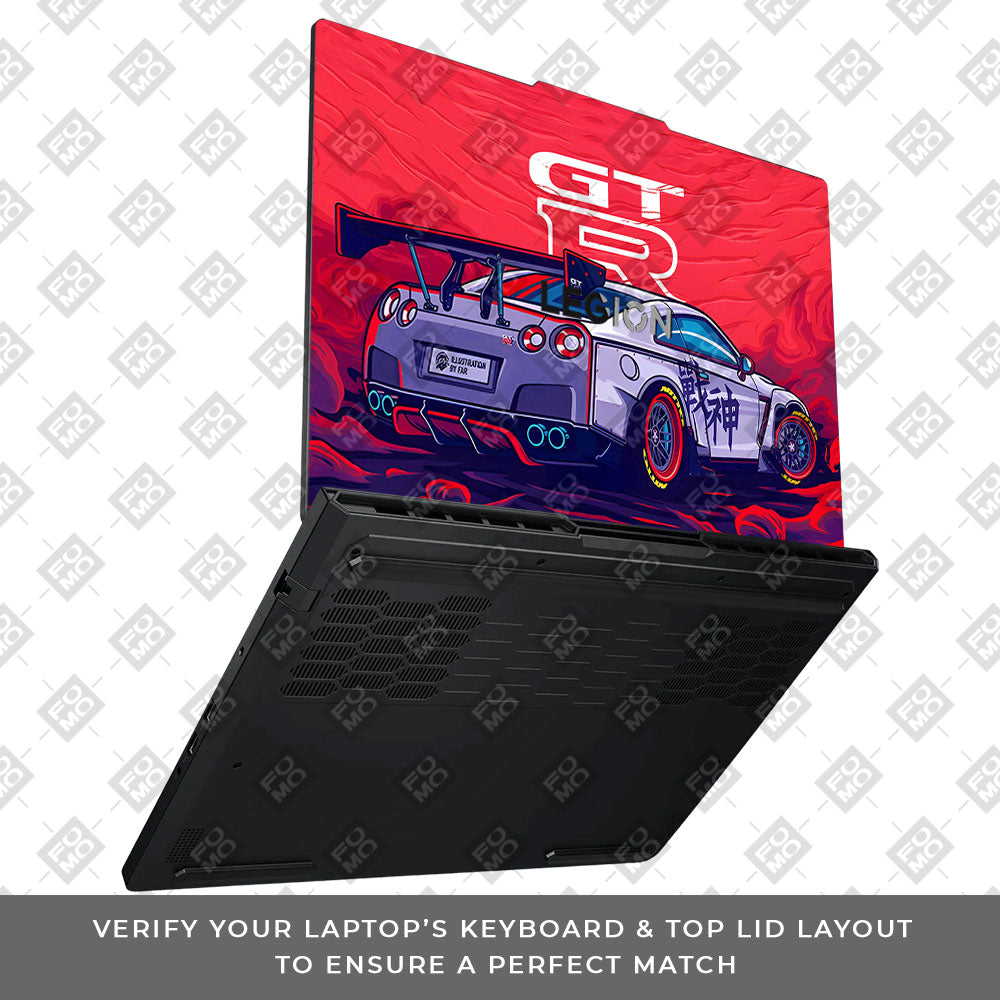 Nissan GTR Racing Edition Lenovo Legion Pro 5 16ADR10 Laptop Skin